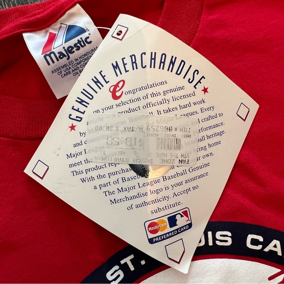 St Louis Cardinals Busch Stadium Final Season T-Shirt 2005 NWT - Picture 8 of 8